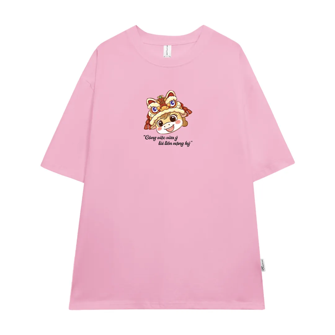 Áo thun nam nữ form rộng Miucho vải cao cấp thấm hút thoáng mát lời chúc ngày tết 2917_thumbnail_14