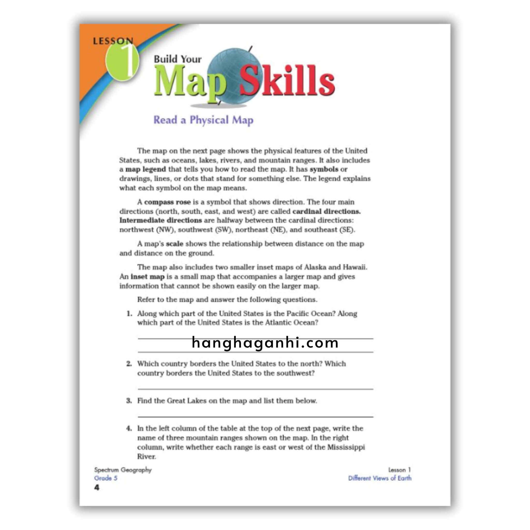 Sách Spectrum Geography Workbook Grade 5_thumbnail_11