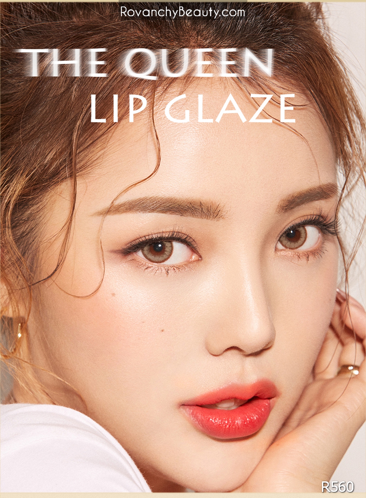 Son Kem Lì R560 ROVANCHY Nữ Hoàng - Không Bám Ly, Lâu Trôi, Màu Sắc Thời Thượng, 3.8g_thumbnail_2