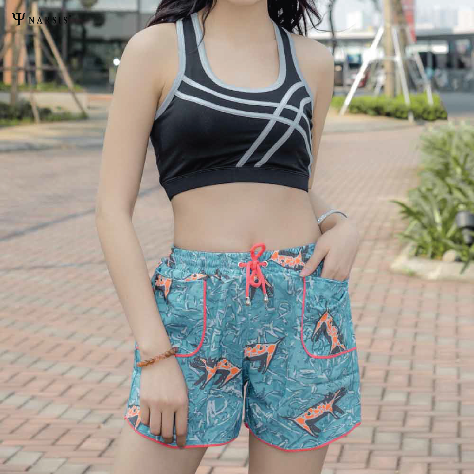 QUẦN ĐÙI NỮ T8003 T8003 NARSIS CHẤT LIỆU THOÁNG MÁT, DỄ CHỊU, THOẢI MÁI CẢ NGÀY, DỄ VẬN ĐỘNG