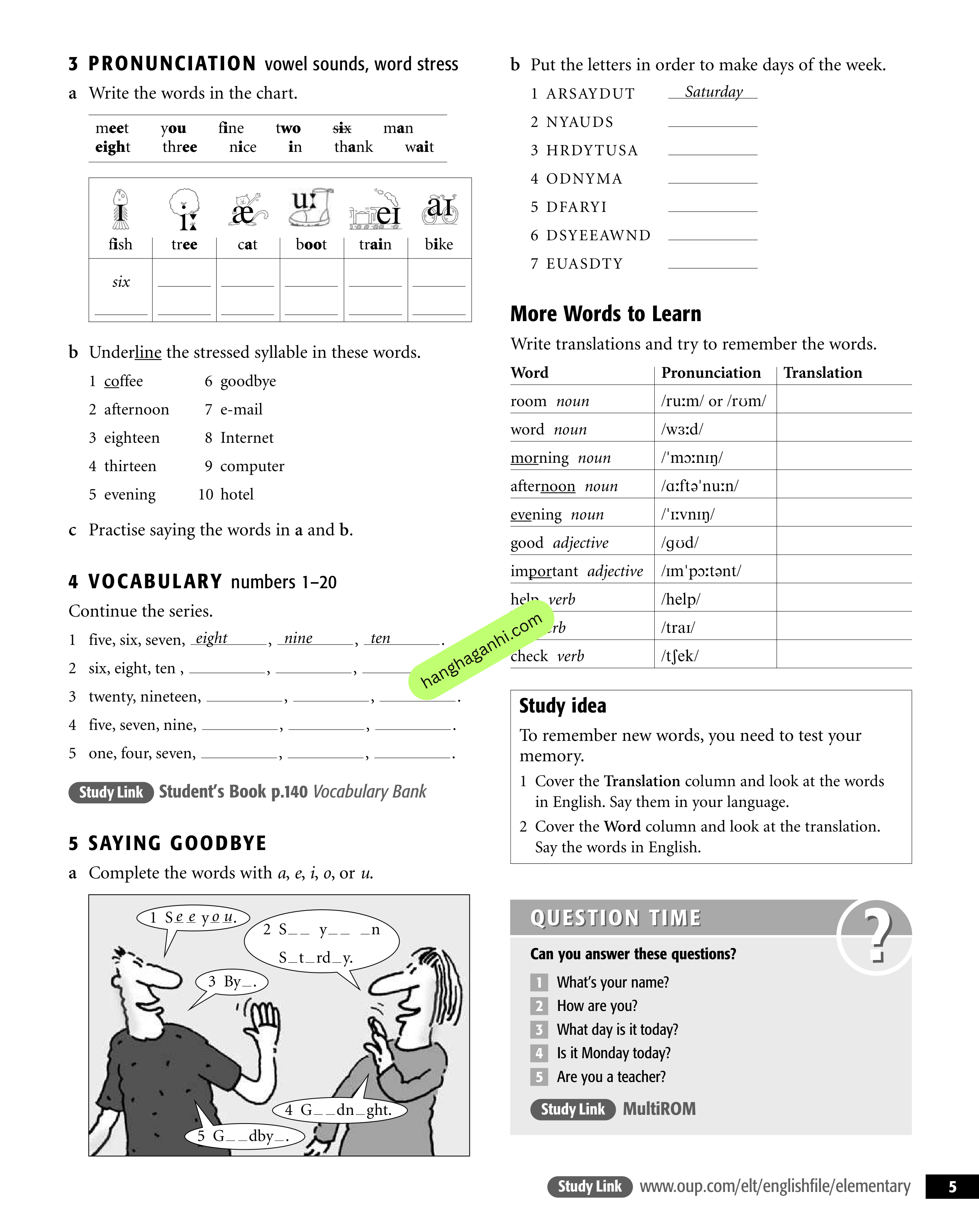 New English File Elementary Workbook with key_thumbnail_5