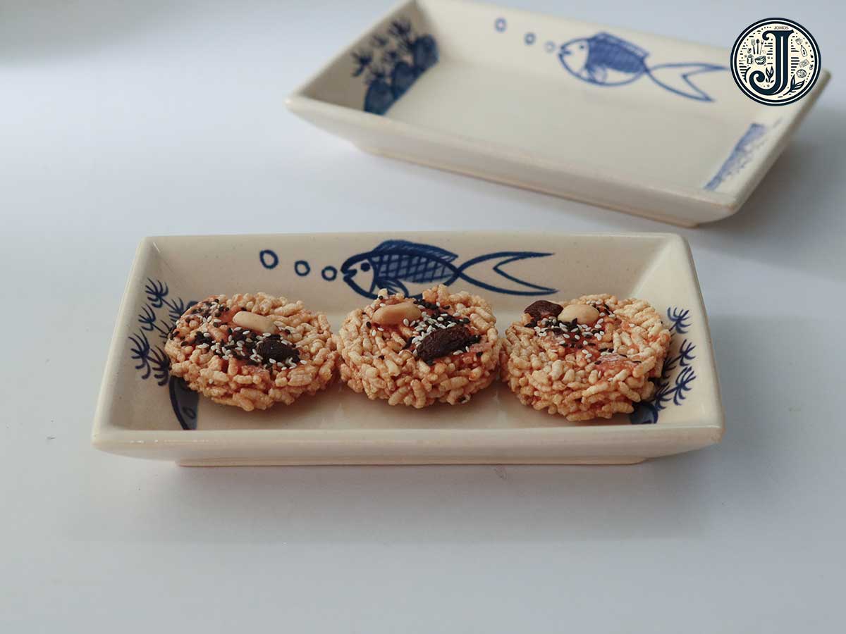 Dĩa gốm chữ nhật 21cm Lái Thiêu cao cấp Cá J000300_thumbnail_3