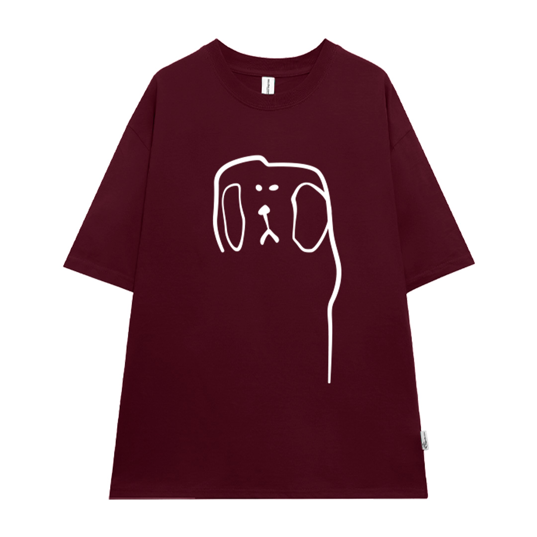 Áo thun cặp đôi couple đáng yêu from rộng ATD1371 Miucho vải cotton cổ tròn in artwork_thumbnail_10