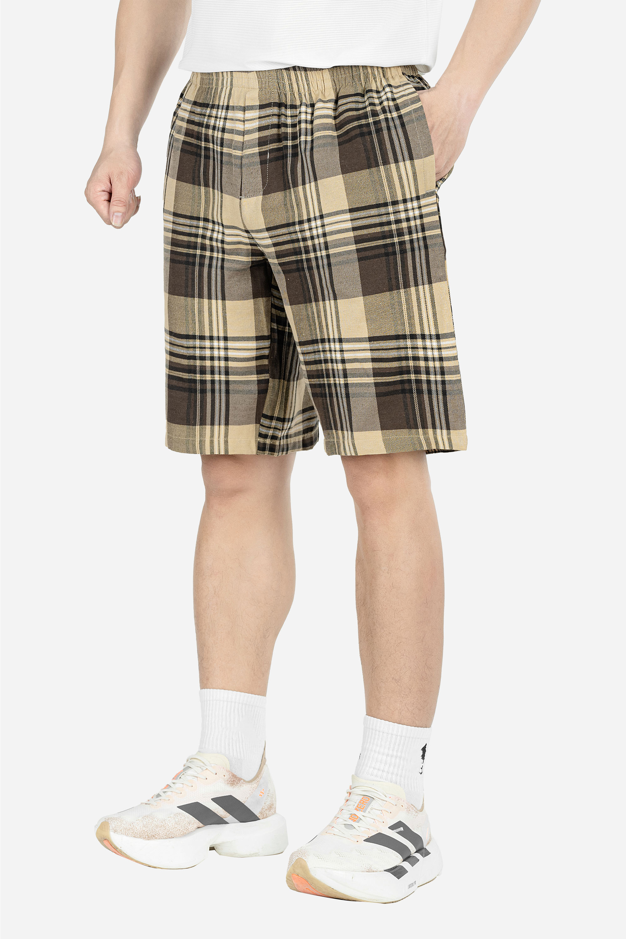 Quần Soọc Kẻ Caro Nam Trung Niên ANCHI Chất Liệu Cotton Dáng Suông Dài Qua Gối_thumbnail_24