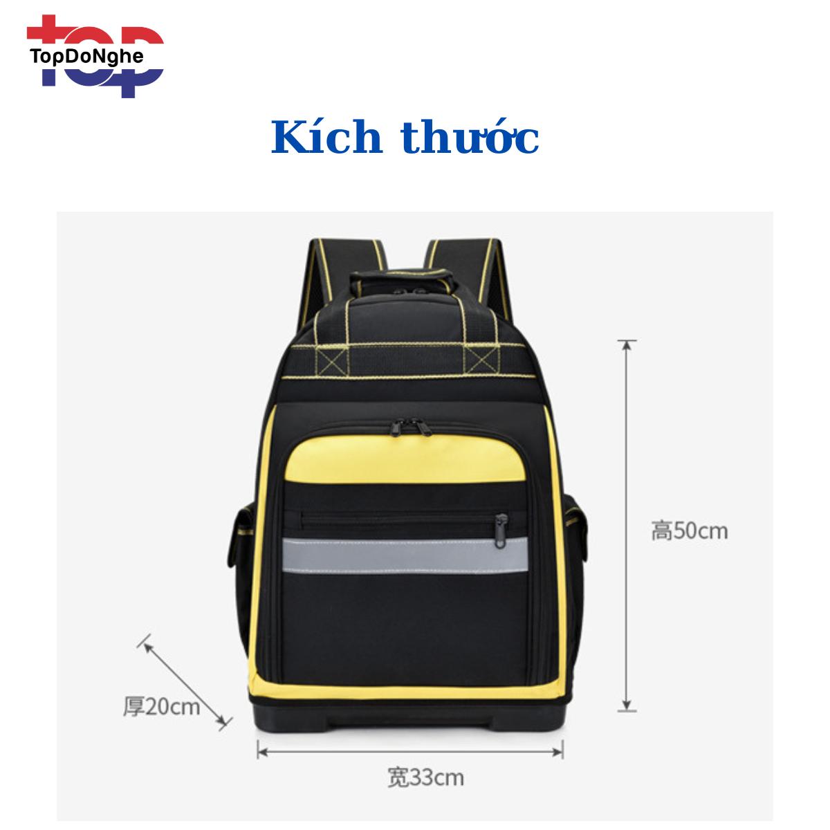 balo đựng đồ nghề rộng rãi và đế được làm bằng nhựa đúc balo  đồ winhunt tool  bag