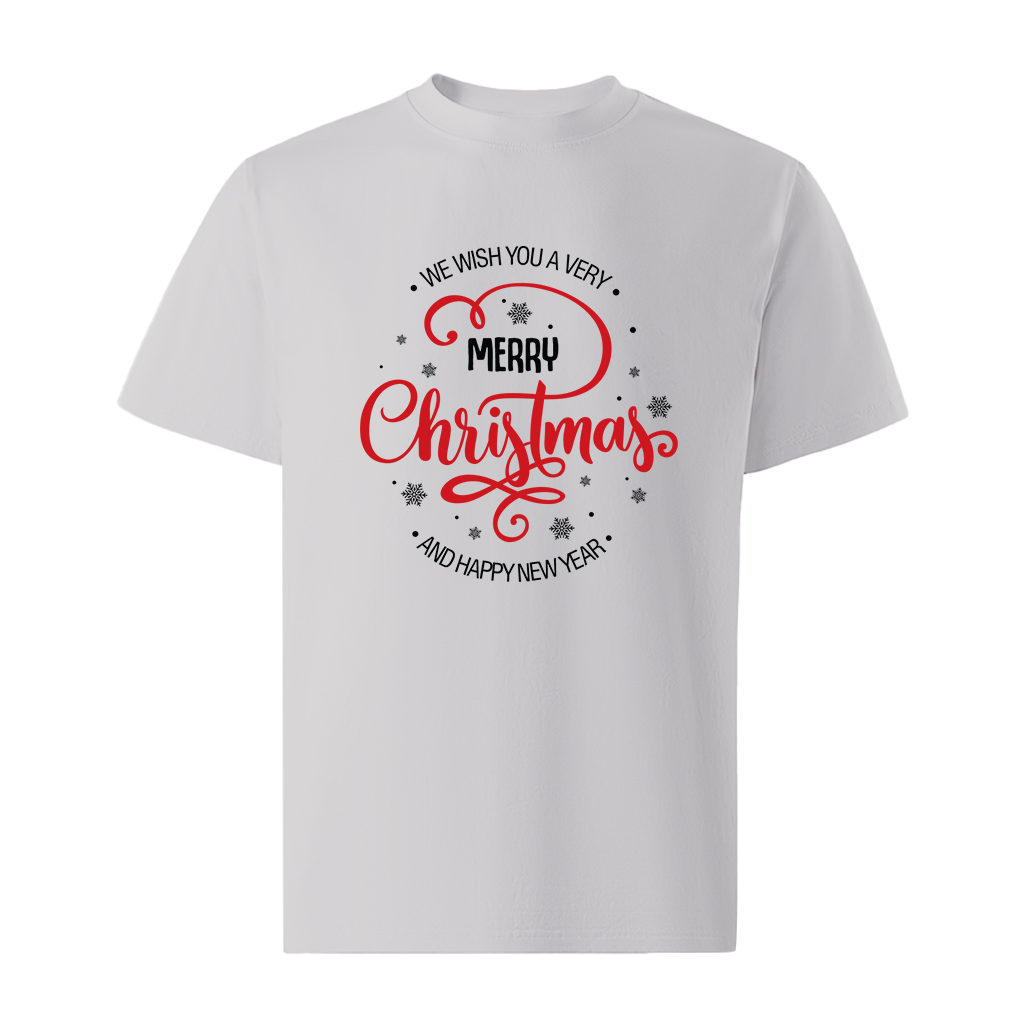 Áo phông nam giáng sinh noel form rộng cổ tròn vải cotton thoáng mát 1798 Miucho Iconic in typography_thumbnail_14