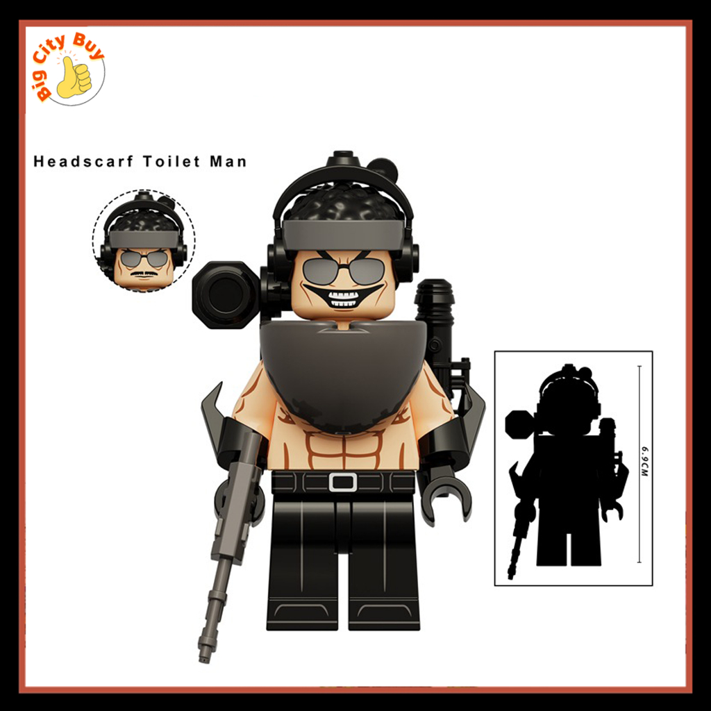 Skibidi Toilet Mô hình Lắp ráp Nhân vật Nhà Vệ Sinh Người Đồ chơi Series Âm Thanh Người Truyền Hình_thumbnail_13