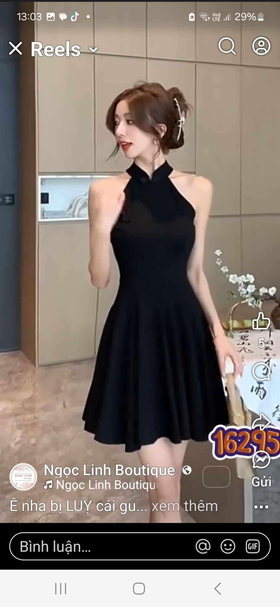 16295-Đầm xòe tiểu thư cổ yếm phong cách_thumbnail_0