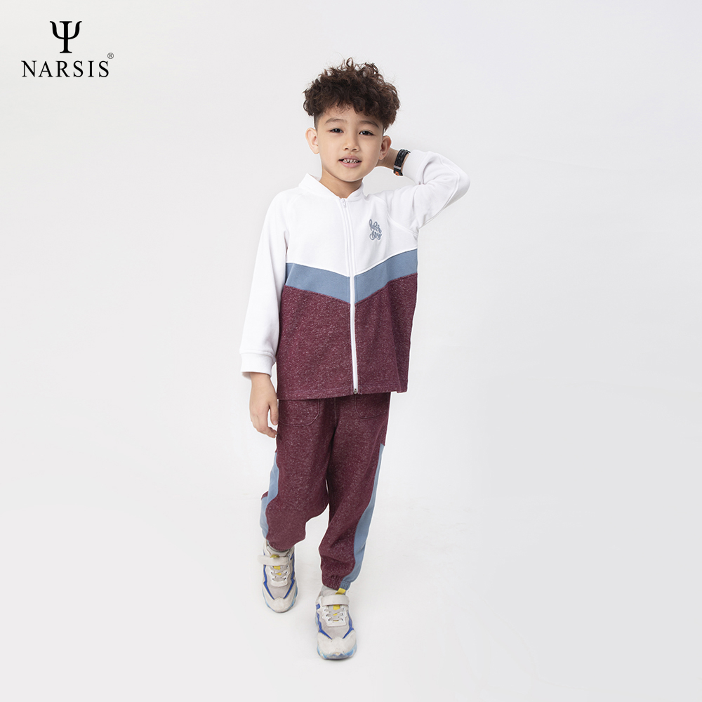 BỘ THU ĐÔNG BÉ TRAI KE0012 NARSIS VẢI NỈ ẤM ÁP, MỀM MẠI, THÍCH HỢP MÙA ĐÔNG, GIỮ NHIỆT TỐT_thumbnail_0