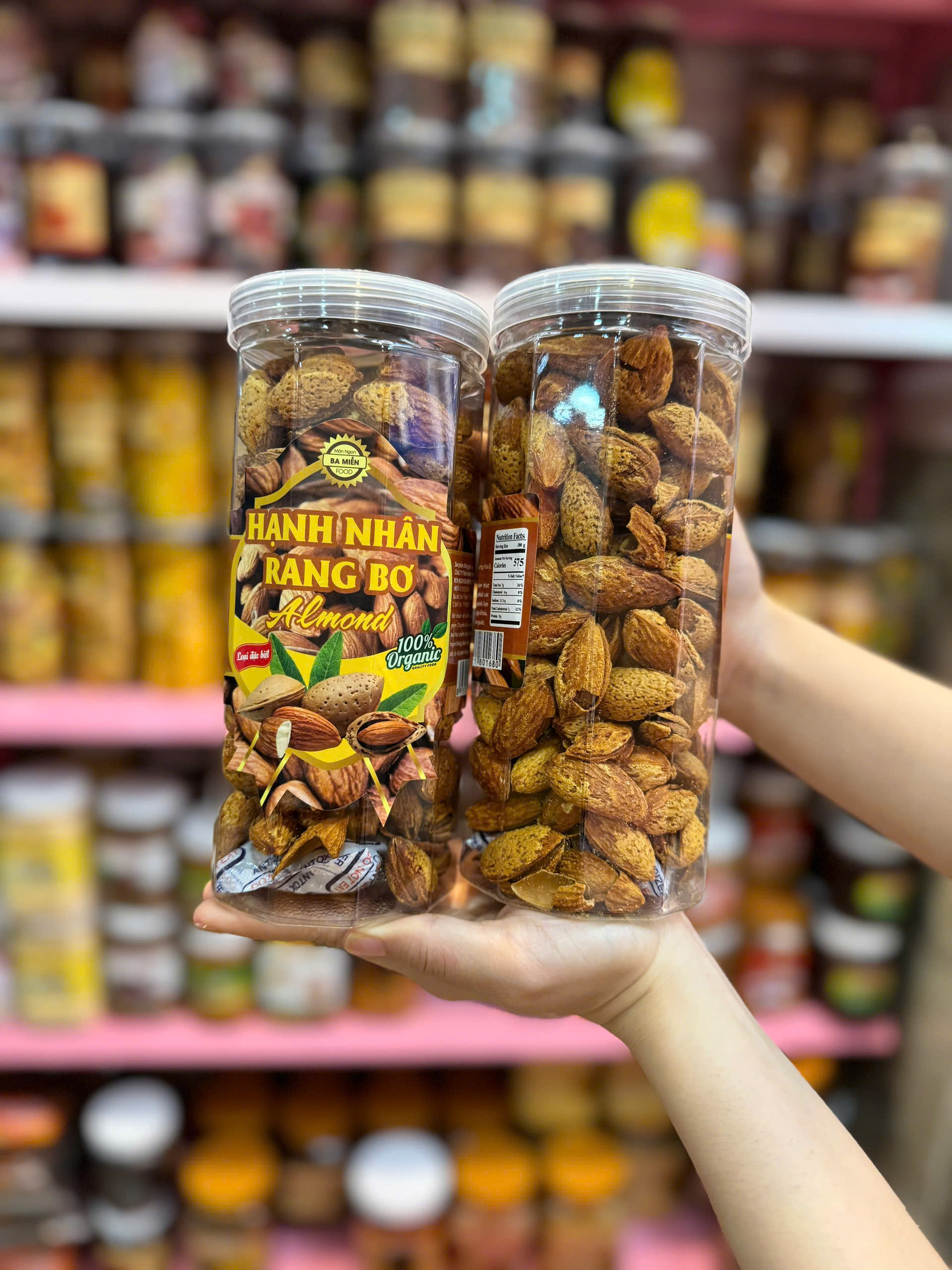 PET 450G- HẠNH NHÂN RANG BƠ (10=66)(30=61)