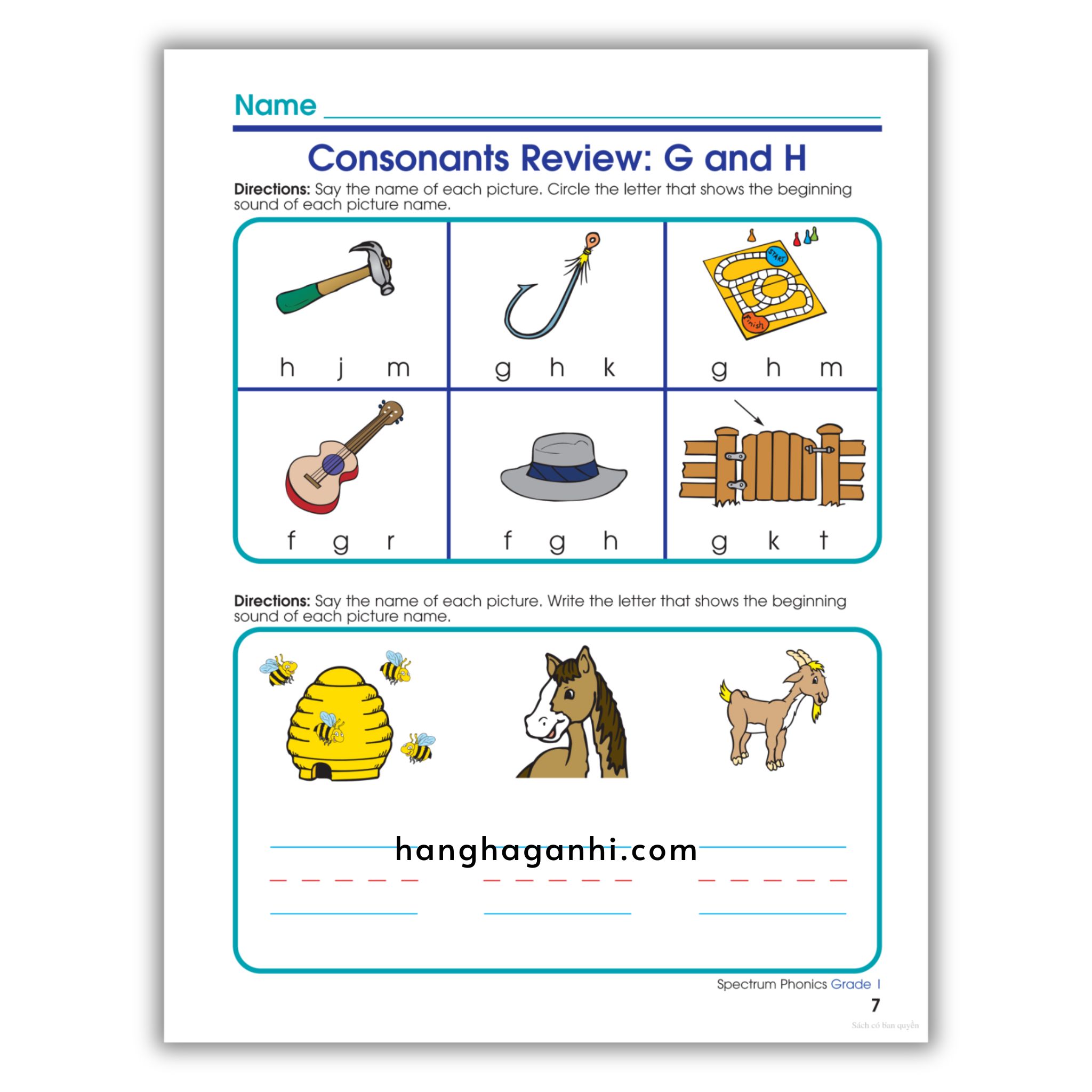 Sách Spectrum Phonics Workbook Grade 1_thumbnail_12