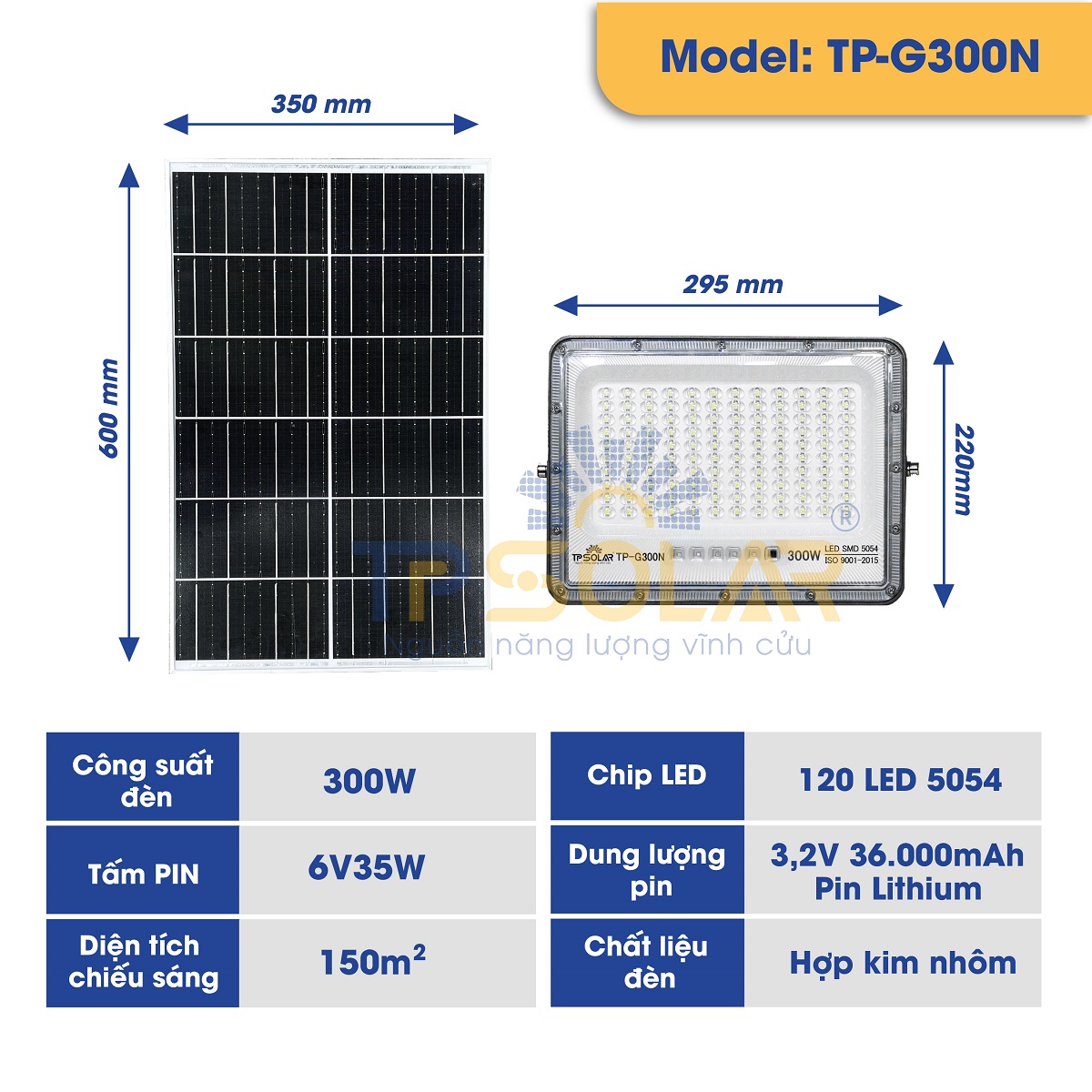 Đèn pha chống chói mắt ngọc năng lượng mặt trời (TP-G200N / TP-G300N / TP-G400N)_thumbnail_10