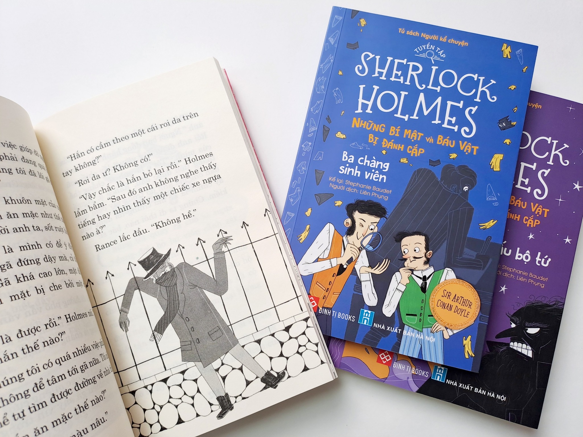 Combo 10 cuốn Sherlock Holmes - Những bí mật và báu vật bị đánh cắp (10 tập)_thumbnail_3