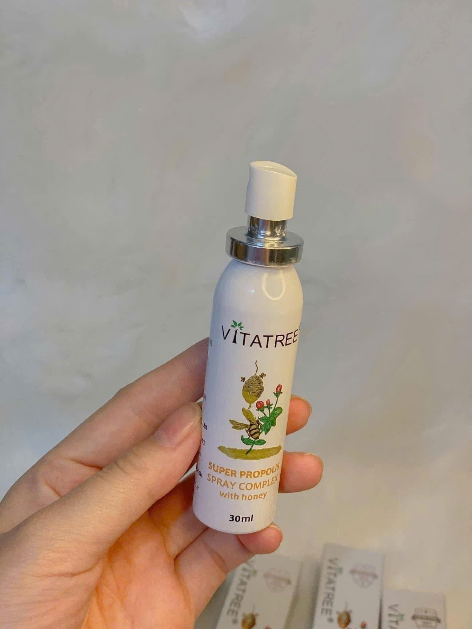 HM115 Xịt keo ong úc kháng khuẩn họng chống viêm