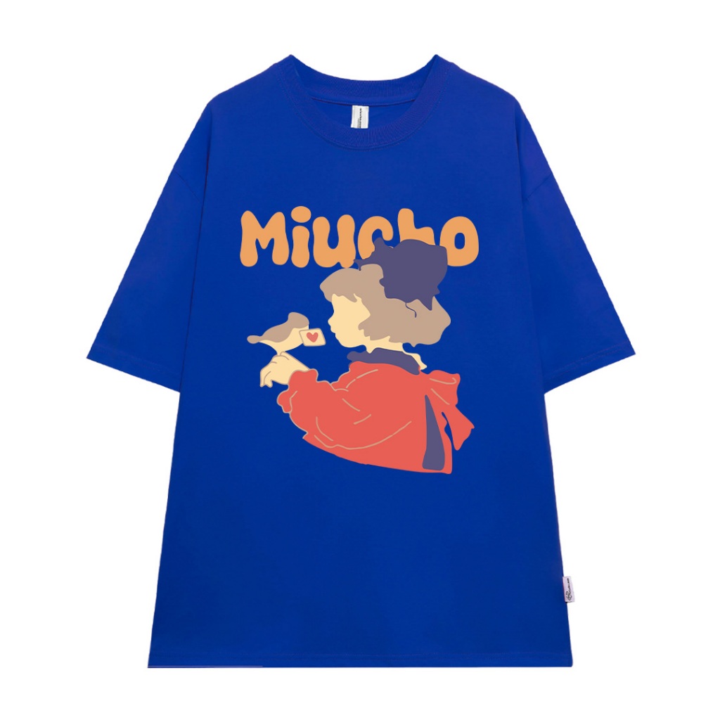 Áo thun couple cute form rộng unisex đủ size ATD1057 Miucho tay lỡ cổ tròn in mix_thumbnail_12