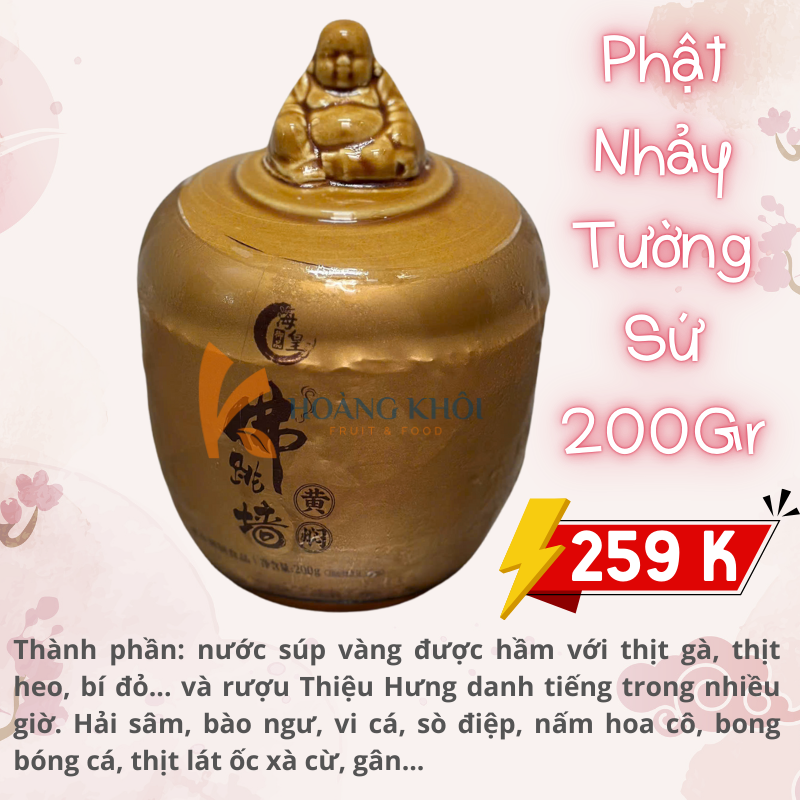 Phật Nhảy Tường Cao Cấp