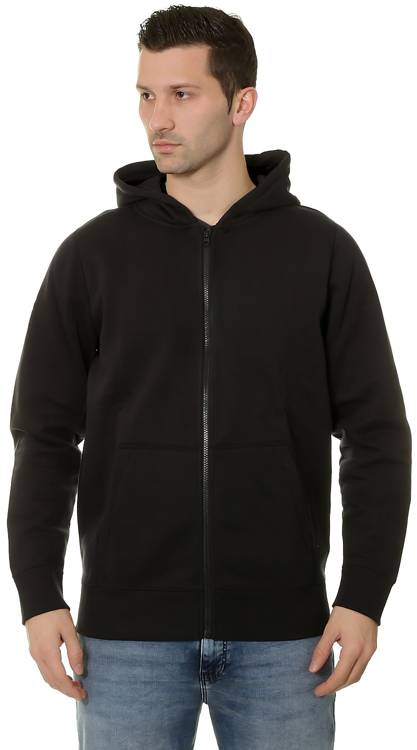 Áo hoodie zip trơn nữ form rộng HZT02 PTG chân cua_thumbnail_4