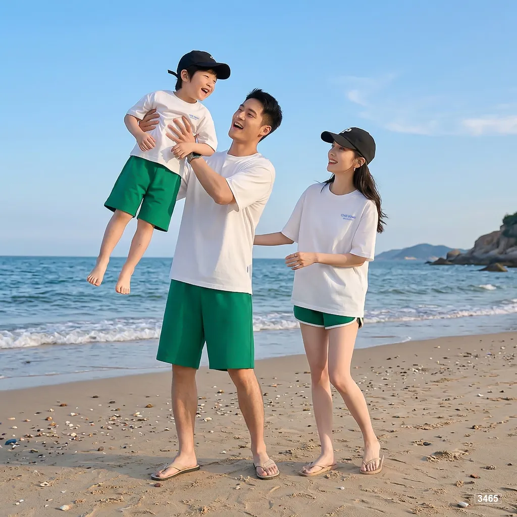 Áo thun bé và gia đình chill vibe Kado 3464_thumbnail_2