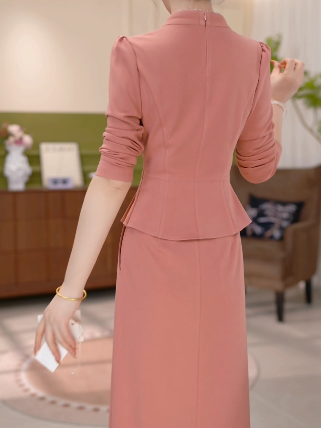 18157-Đầm suông dáng peplum kết hoa cách điệu ( lụa mịn,lót)_thumbnail_1