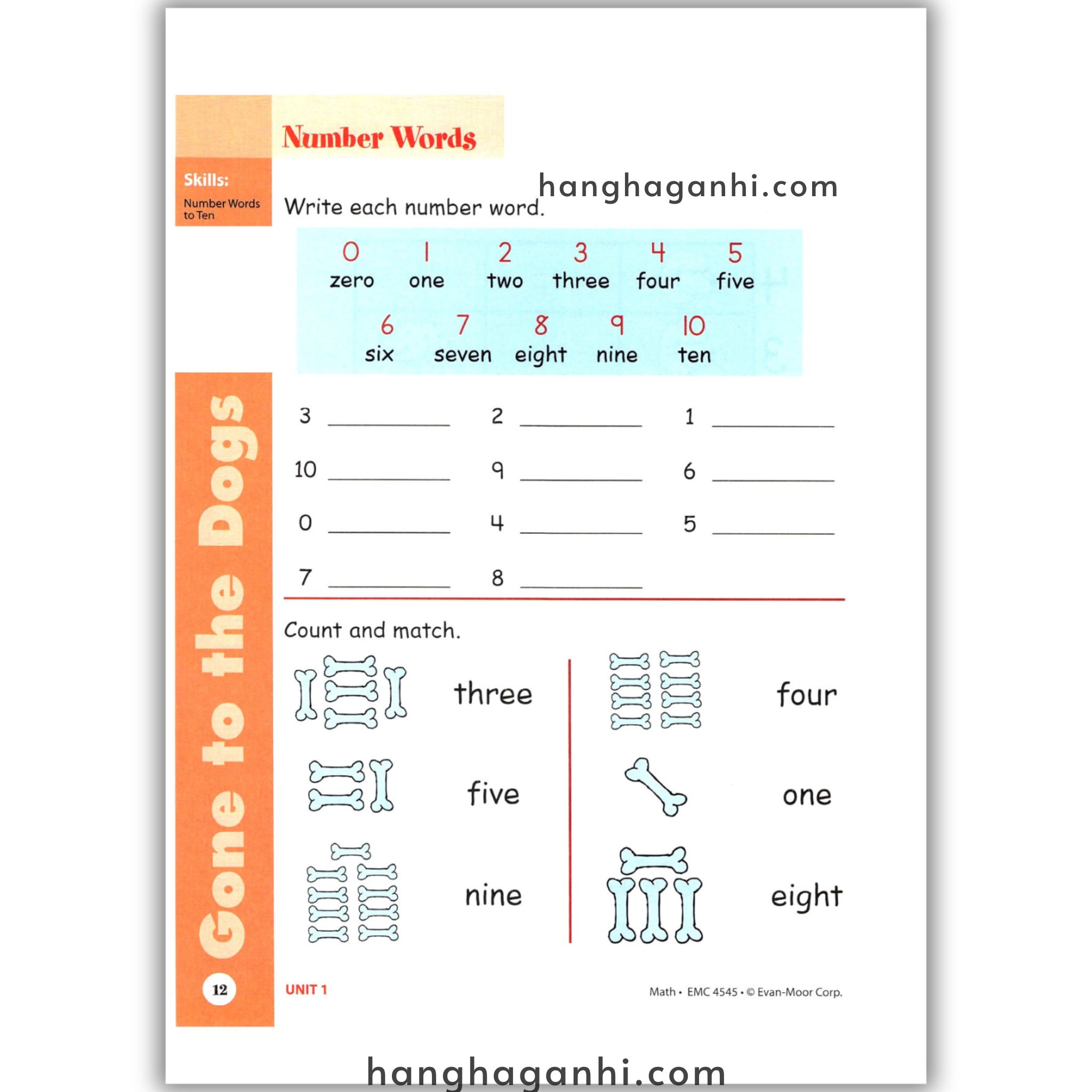 Skill Sharpeners Math Grade 1, Sách Toán Mỹ Evan Moor cho học sinh lớp 1_thumbnail_15