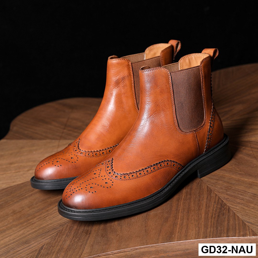 GD32 - Giày thể thao nam đế bệt, giày da thật, giày thể thao nam thời trang mùa hè, giày da cao cấp, giày trắng, giày mọi, giày mọi nam_thumbnail_31