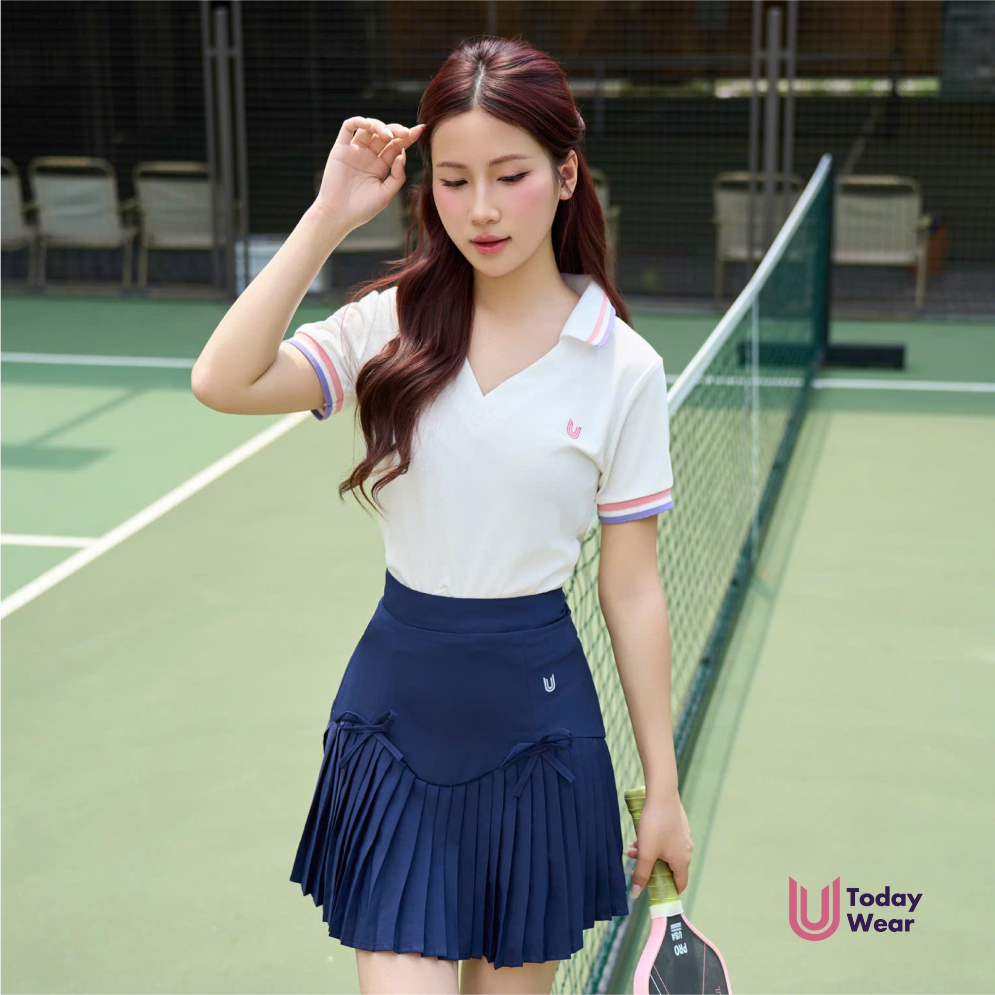 Chân váy xếp ly phối nơ Emmi skirt_thumbnail_8