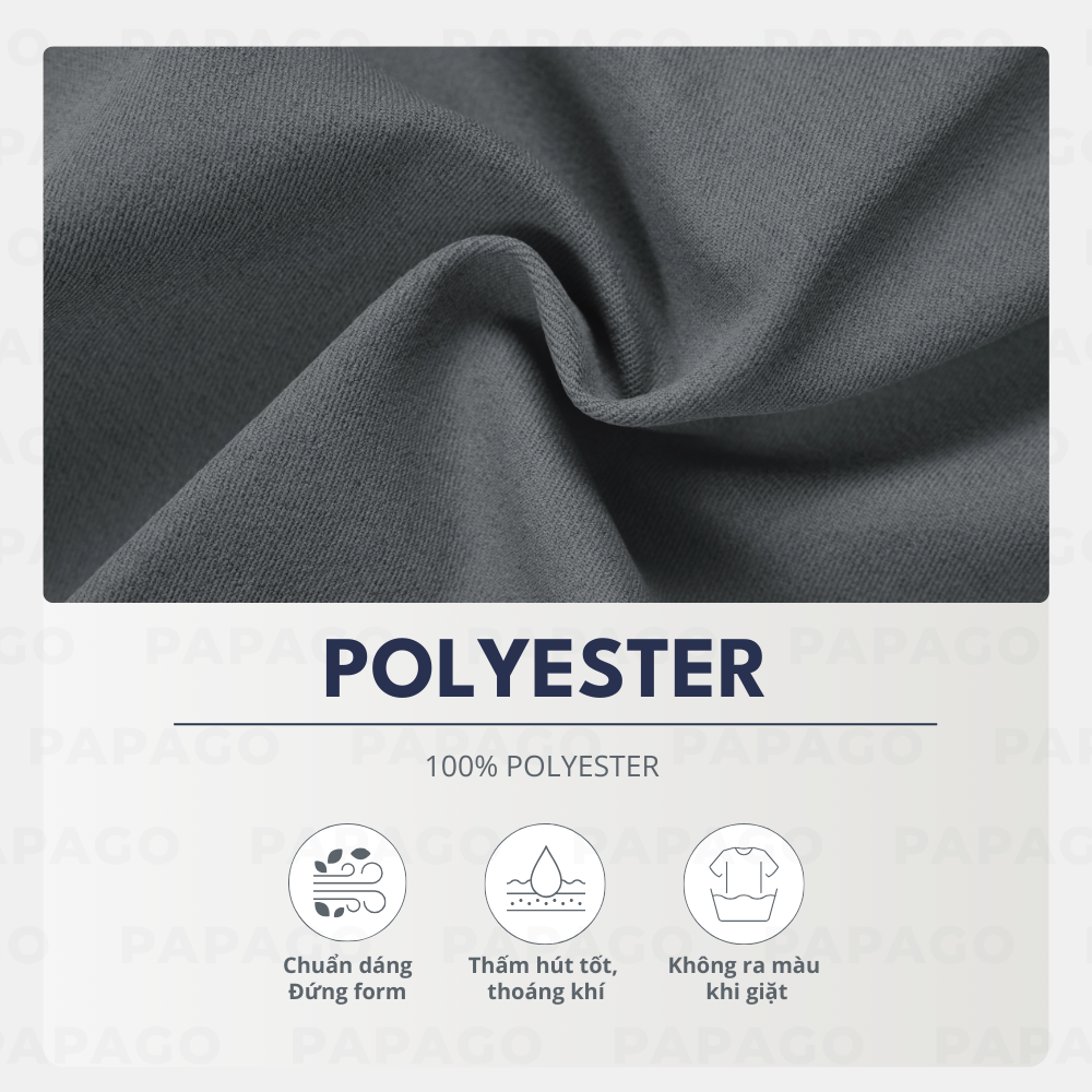 Quần tây nam trung niên PAPAGO, quần âu form suông co giãn nhẹ cho bố - P25QT001_thumbnail_1