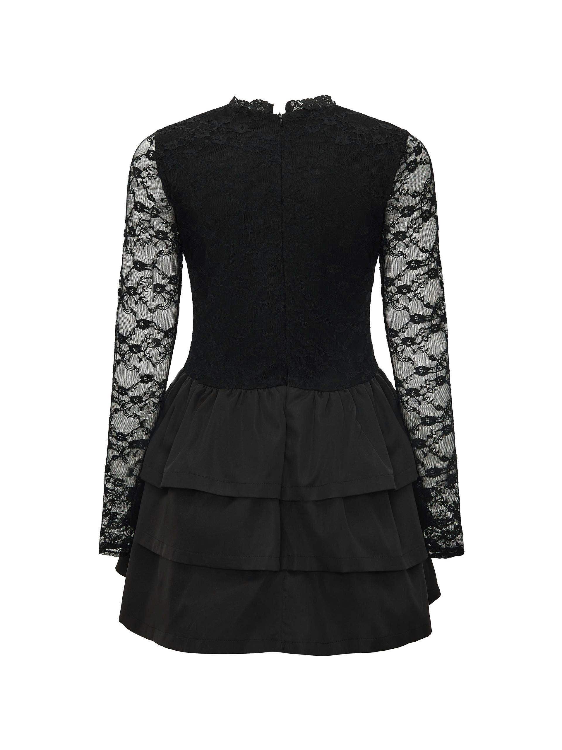 BIGSIZE NỮ - Đầm ren ôm phối tùng V-DA212_thumbnail_5