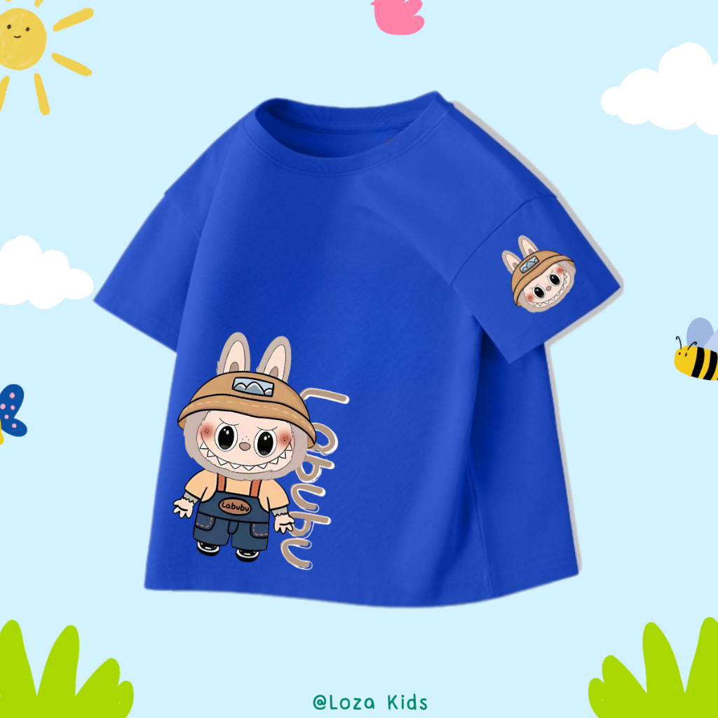 Áo thun bé trai in hình Labubu - Loza Kids AT2794_thumbnail_3