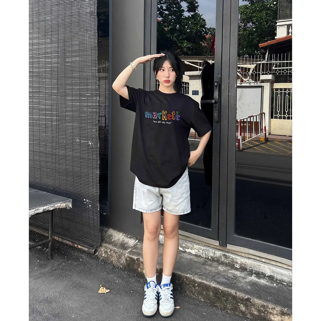 Áo thun form rộng Miucho Club chất vải co giãn thoáng mát thoải mái basic dễ phối in typography 2864_thumbnail_4