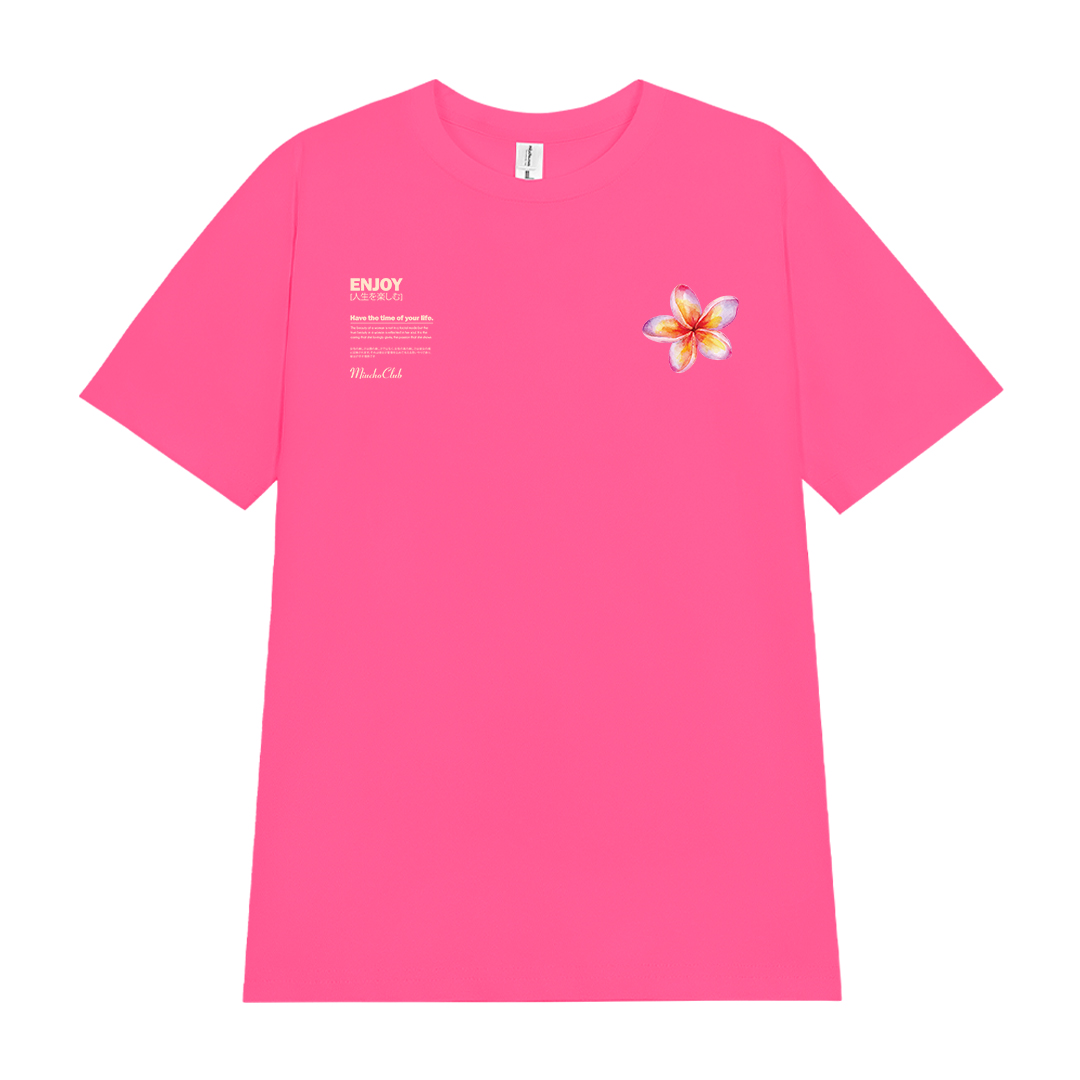 Áo thun nữ in hoa nhỏ xinh form vừa regular ARD1332 Miucho chic vải cotton in mix_thumbnail_0