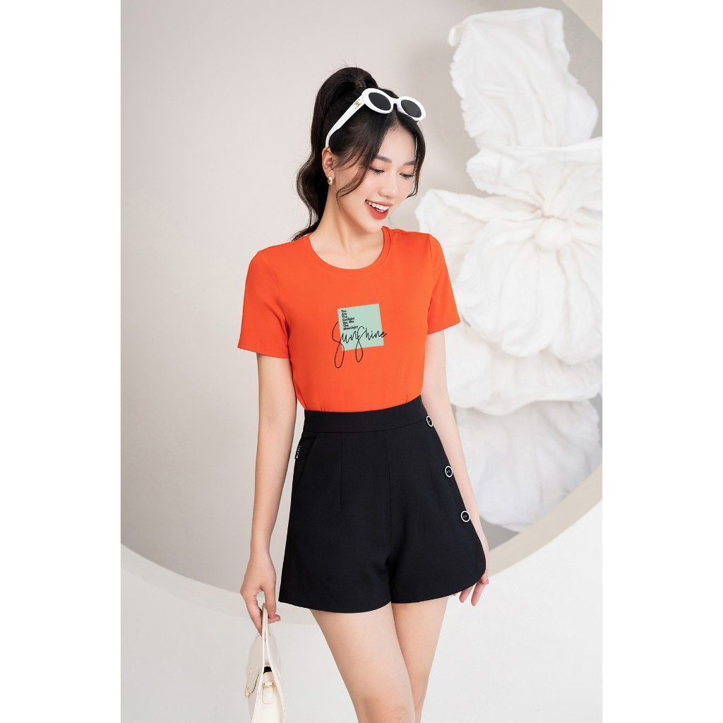 [Form Vừa] Áo thun form vừa in chữ chất liệu Cotton Compact LOZA - VT203126_thumbnail_4