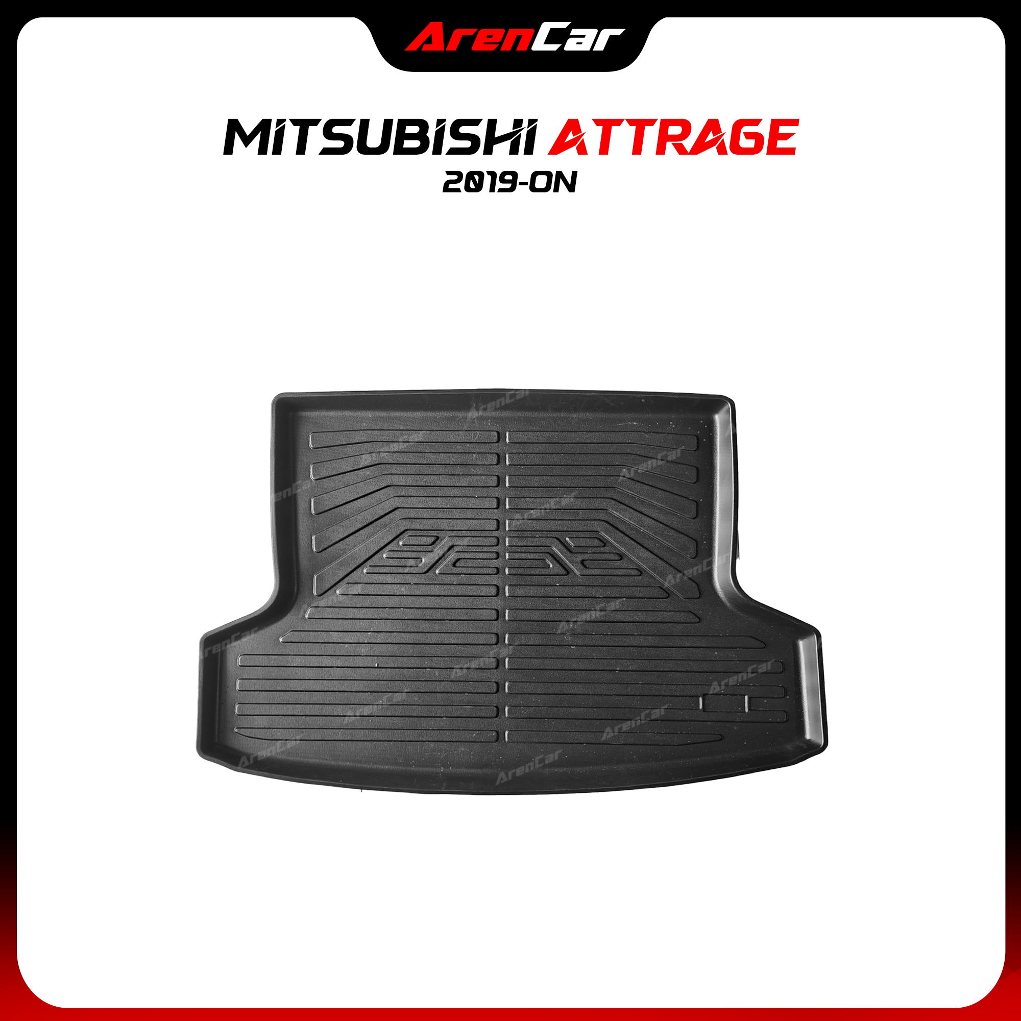 Thảm lót cốp nhựa đúc TPE Mitsubishi Attrage