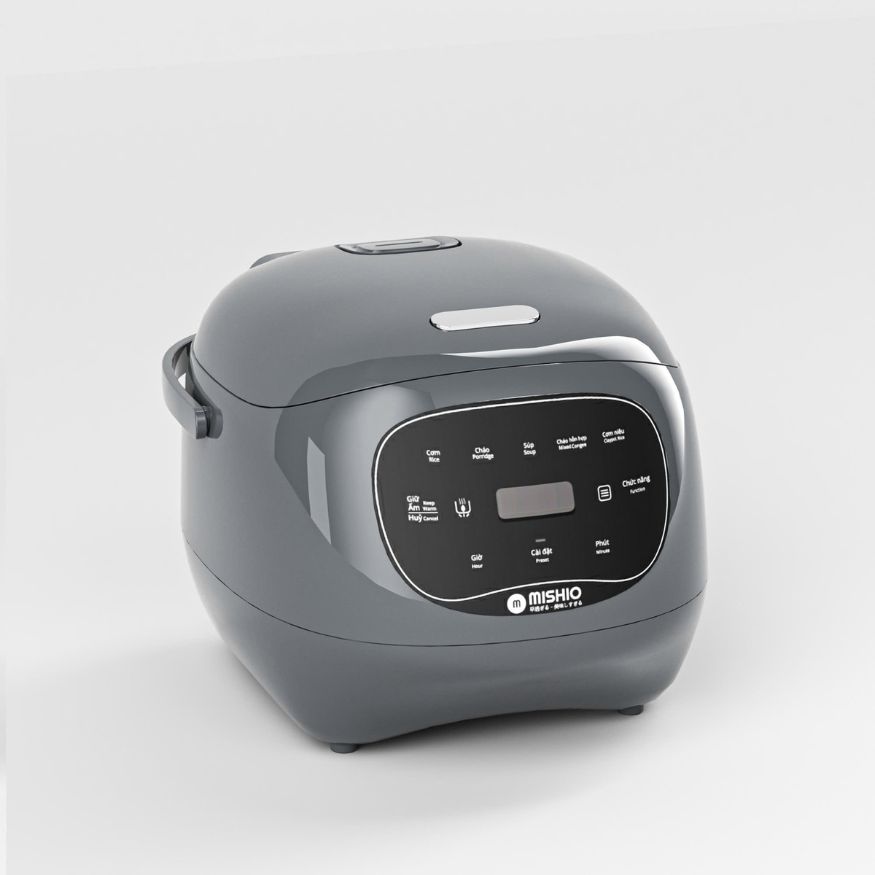 Nồi cơm điện lòng sứ dưỡng sinh Mishio MK365 - màu xám_thumbnail_15