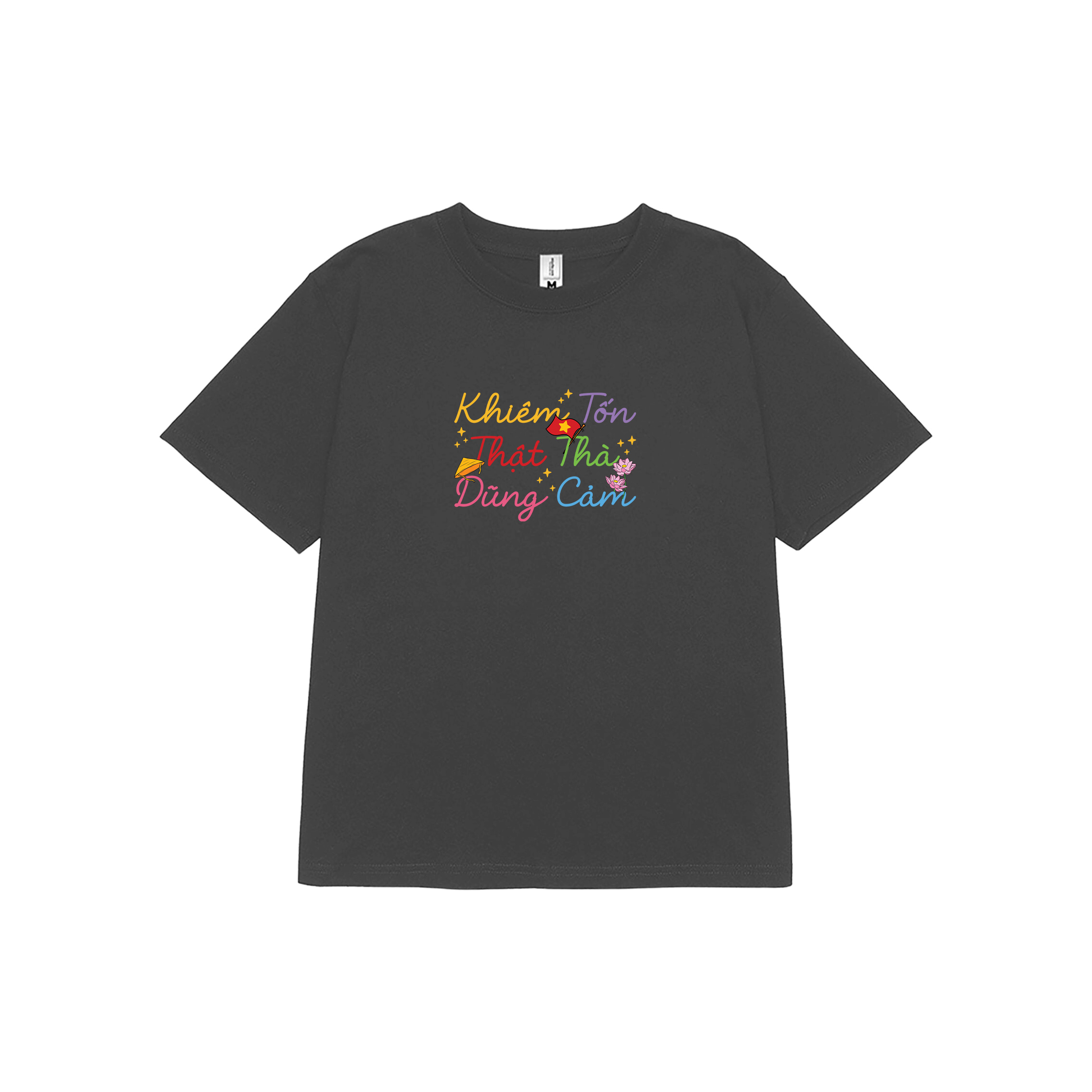 Áo baby tee ôm eo Việt Nam tôi yêu 2129 Miucho cổ tròn vải cotton 4c co giãn thoáng mát in mix_thumbnail_0