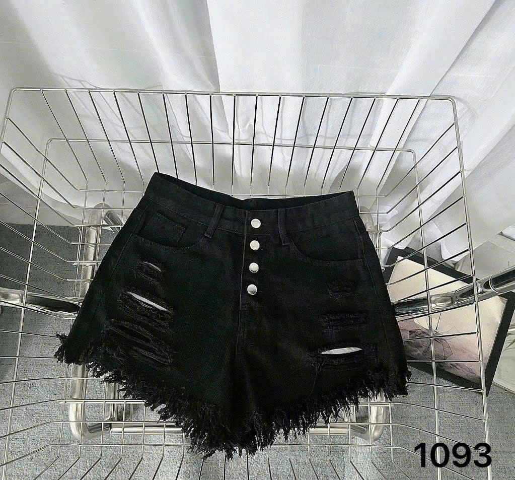 Quần short jean 4 nút rách bigsize QSJ1093 dành cho nàng từ 55-90kg_thumbnail_1