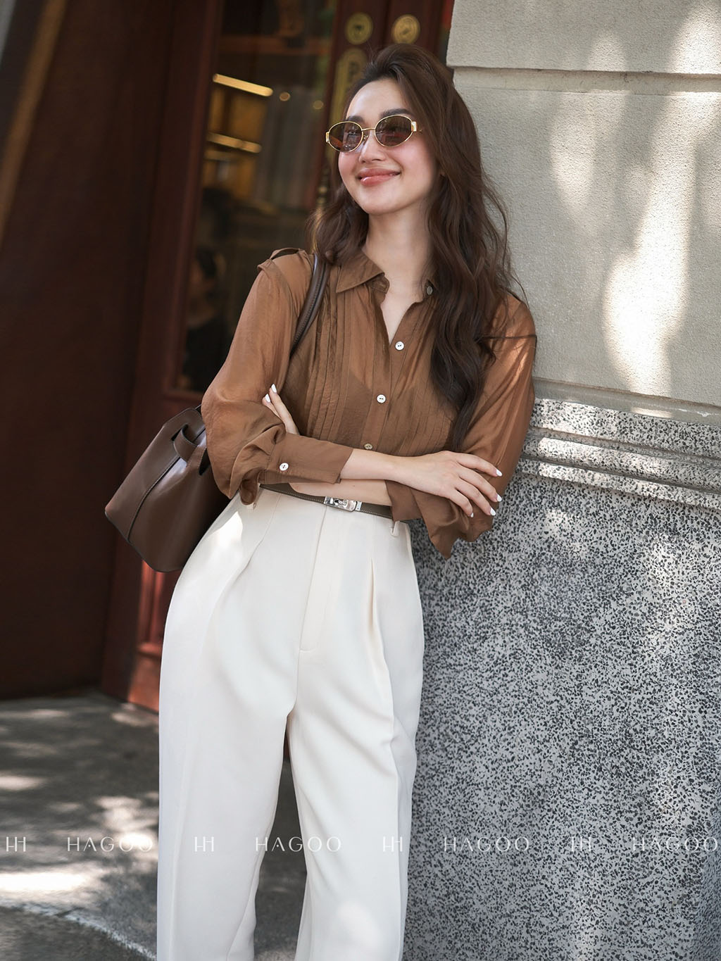 Quần baggy cạp liền