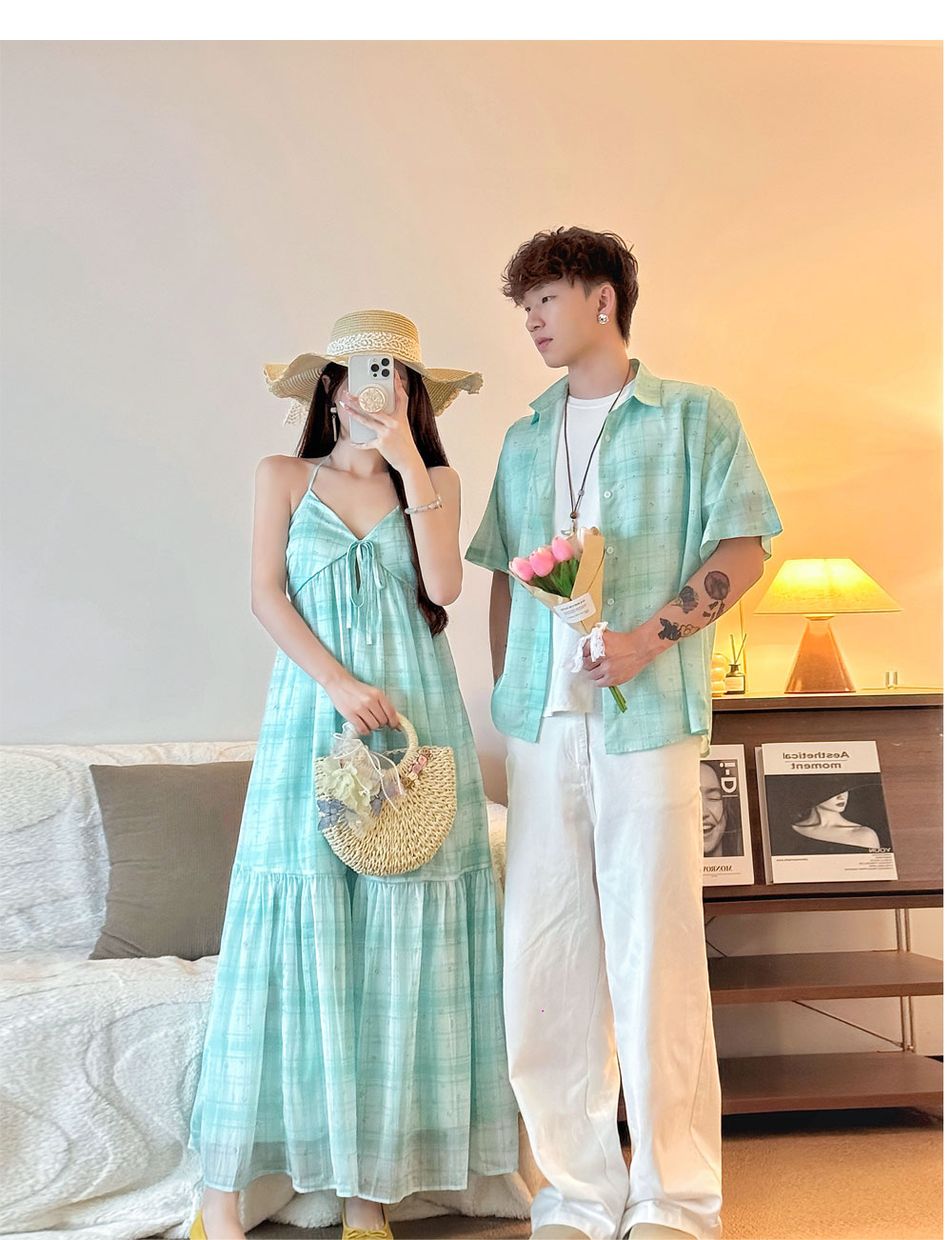 Couple Mint Breeze – Set Đồ Đôi Hè Mát Lành_thumbnail_6