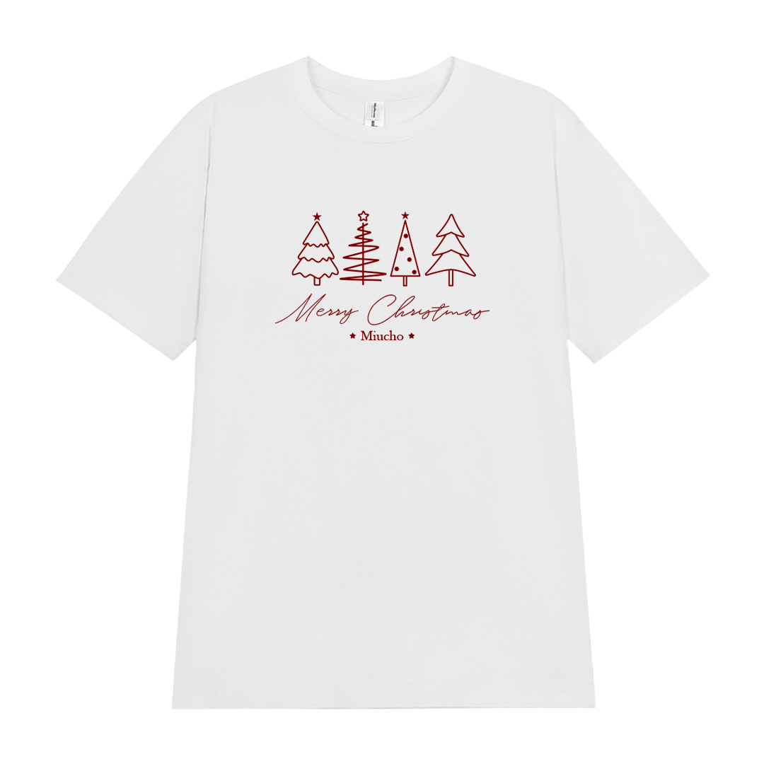 Áo thun nữ giáng sinh noel form vừa regular vải cotton 4c thoáng mát 1762 Miucho Chic Chic in mix_thumbnail_12