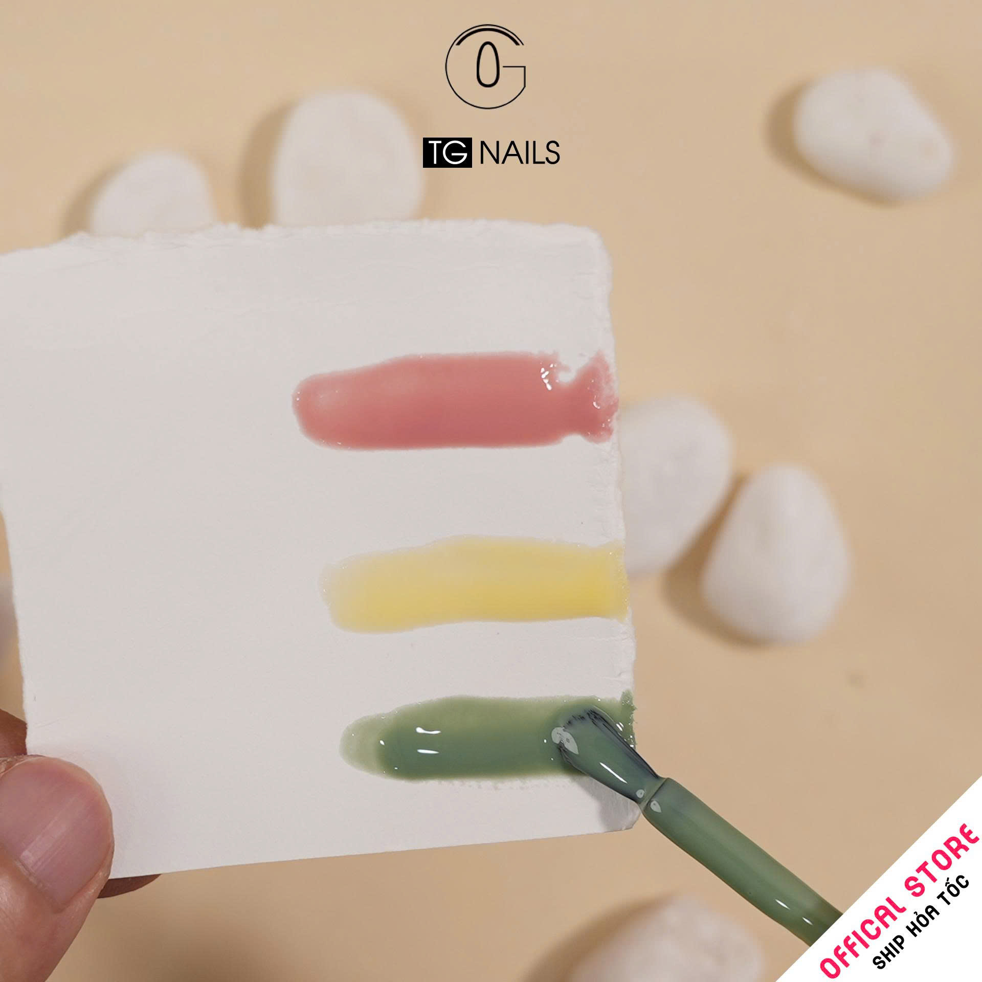 Sơn móng gel TG. Dung tích: 15ml/ lọ. Nhãn hàng TG nail._thumbnail_2
