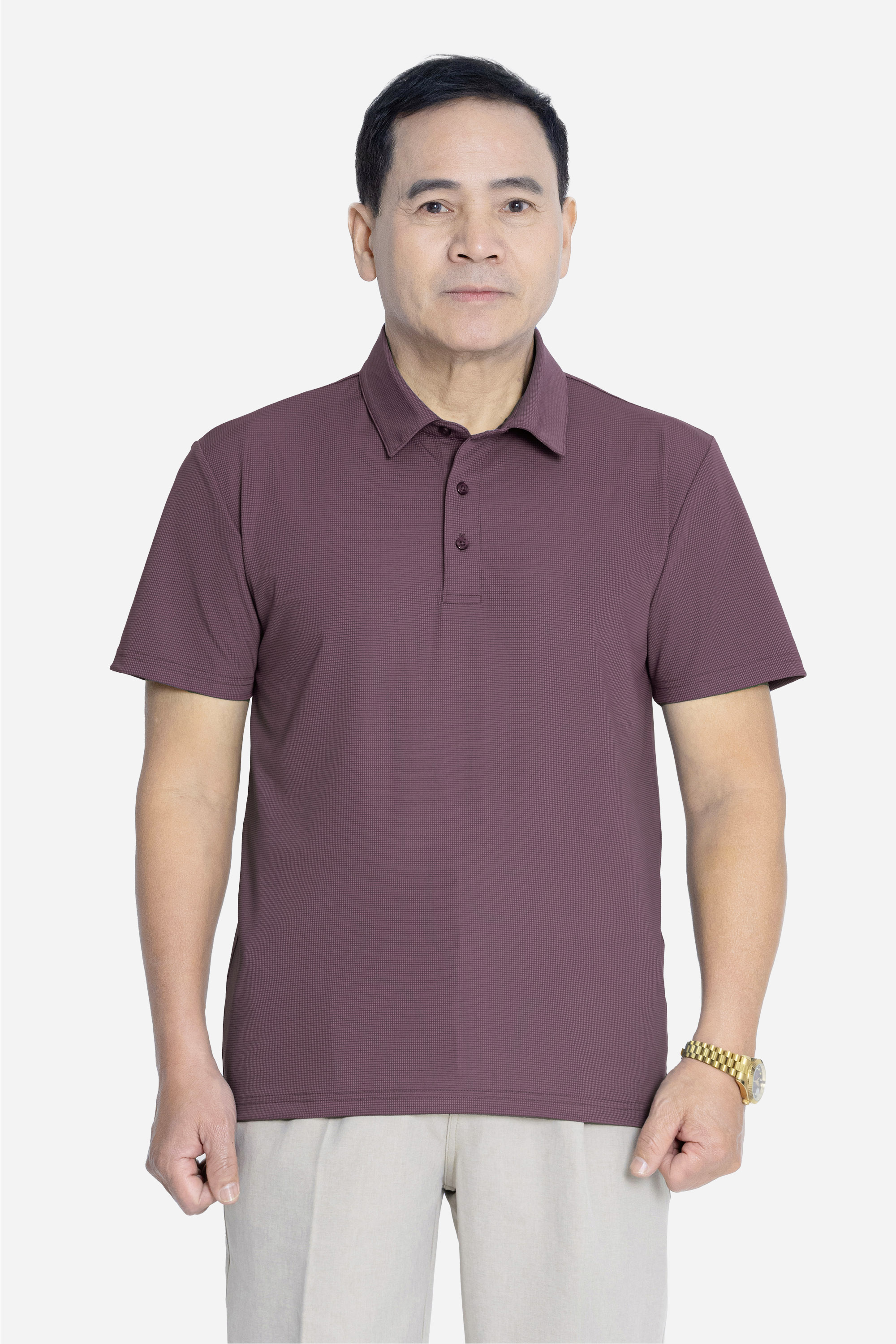 Áo Polo Nam Trung Niên ANCHI Chất Liệu Cotton Phom Suông Vạt Ngang_thumbnail_47