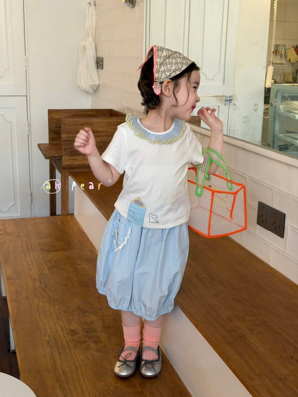 AK22 - Chân váy thô dáng bí bo chun hãng AK