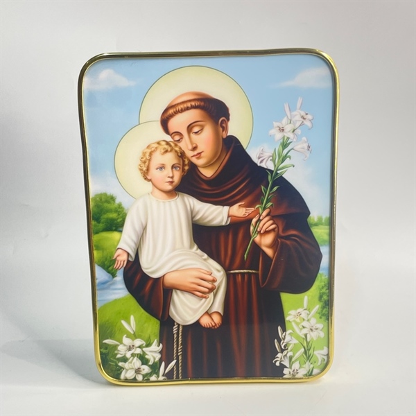 Ảnh để bàn thánh Anton 15x21cm