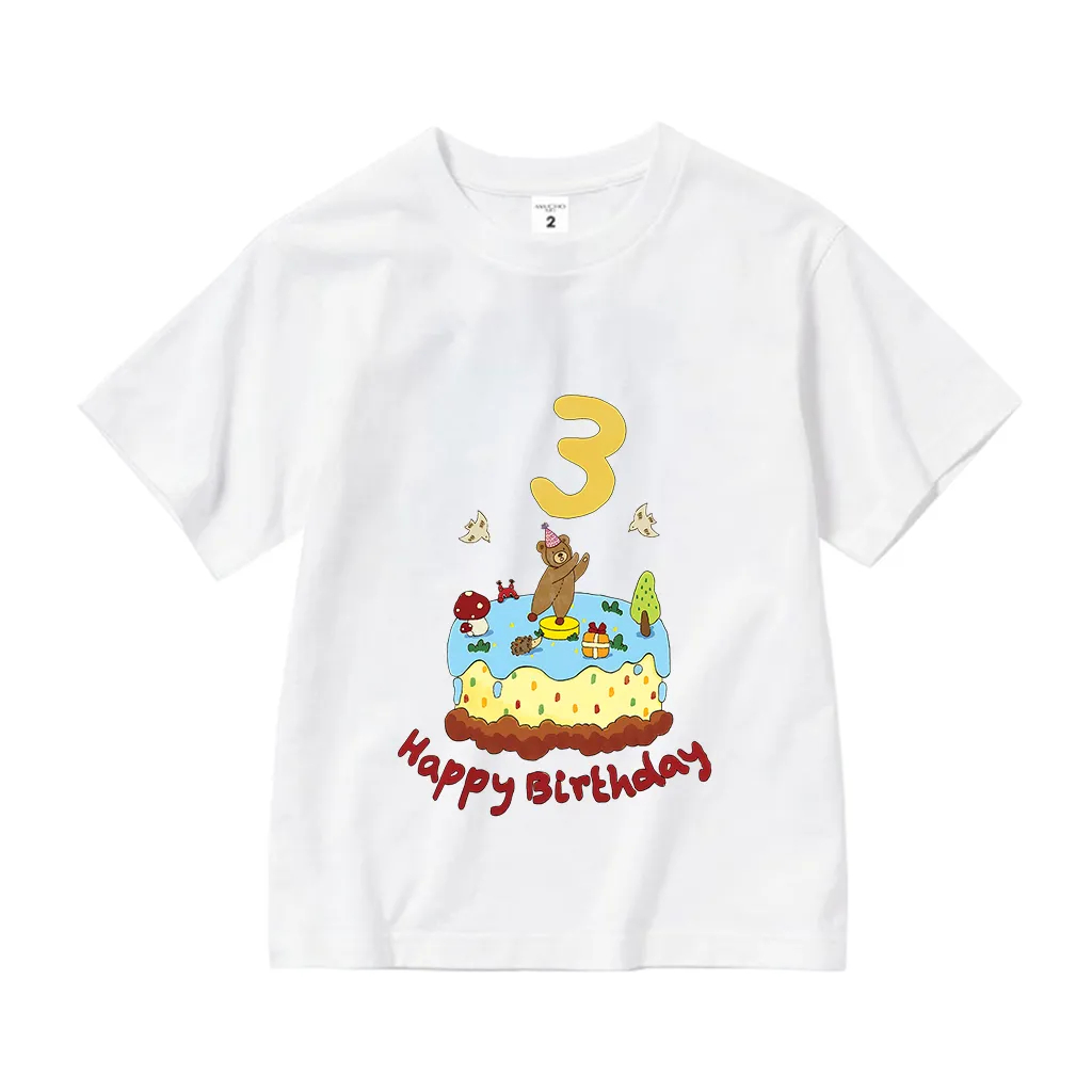 Áo thun cho bé sinh nhật 3 tuổi form rộng 2573 Miucho Kid vải cotton mềm mại thoáng mát thấm hút mồ hôi_thumbnail_0