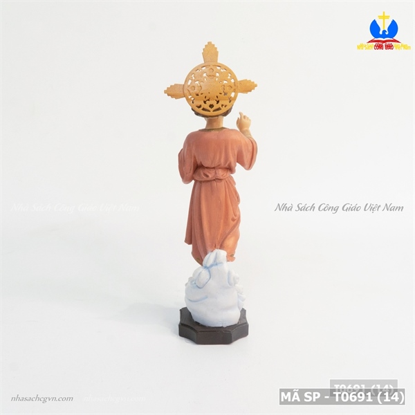 Tượng Chúa Giesu Hài Đồng 15cm vẽ tay ✔_thumbnail_1