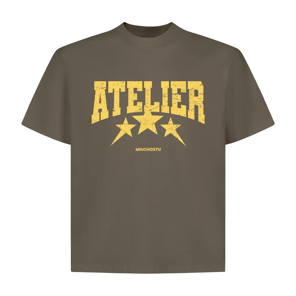 Áo thun boxy unisex Miucho Club vải cotton mềm mại thoáng mát Atelier in mix 2673_thumbnail_14