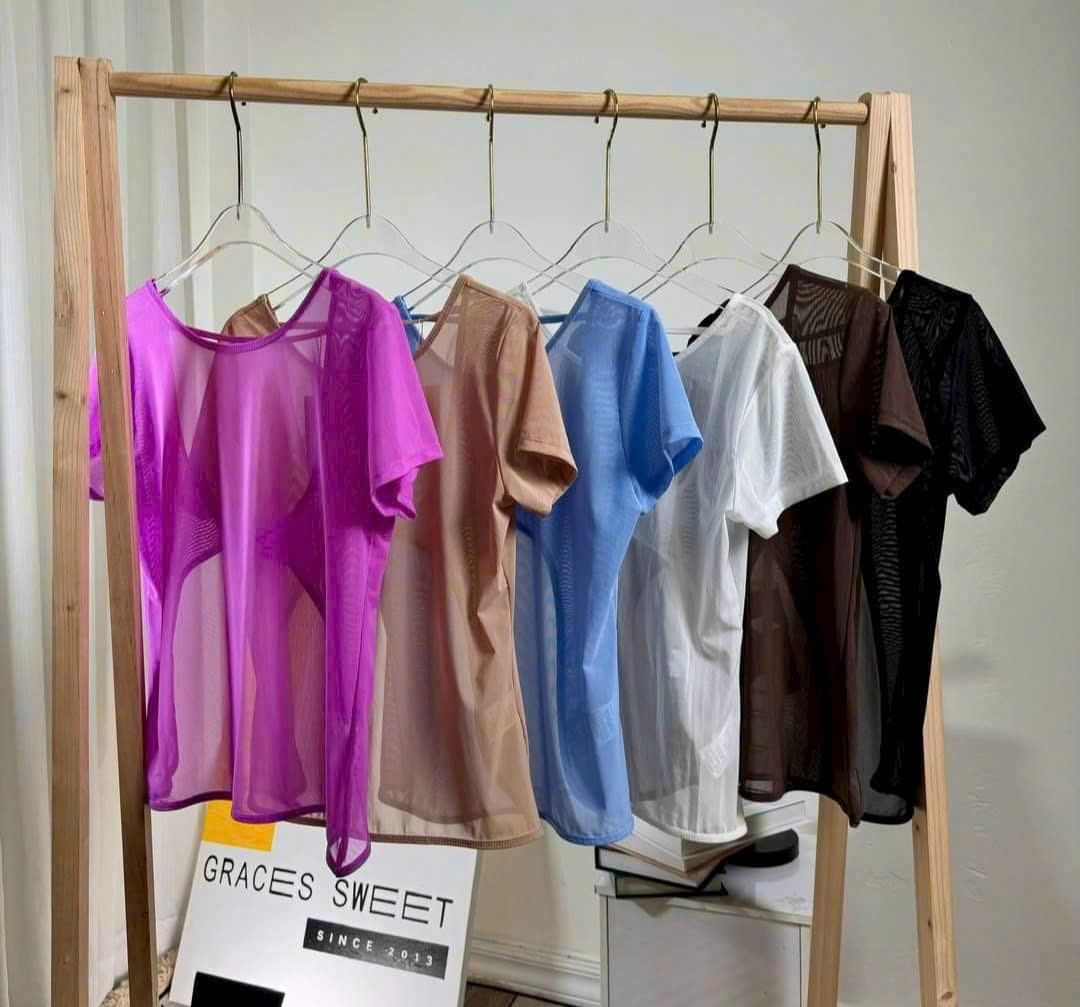 Áo Tank Thể Thao Lưới Mè Dáng Croptop Phối Dây Lưng_thumbnail_3