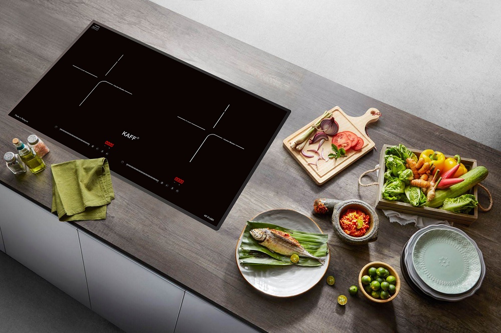 Mặt kính Schott Ceran bếp từ Kaff KF-FL68II