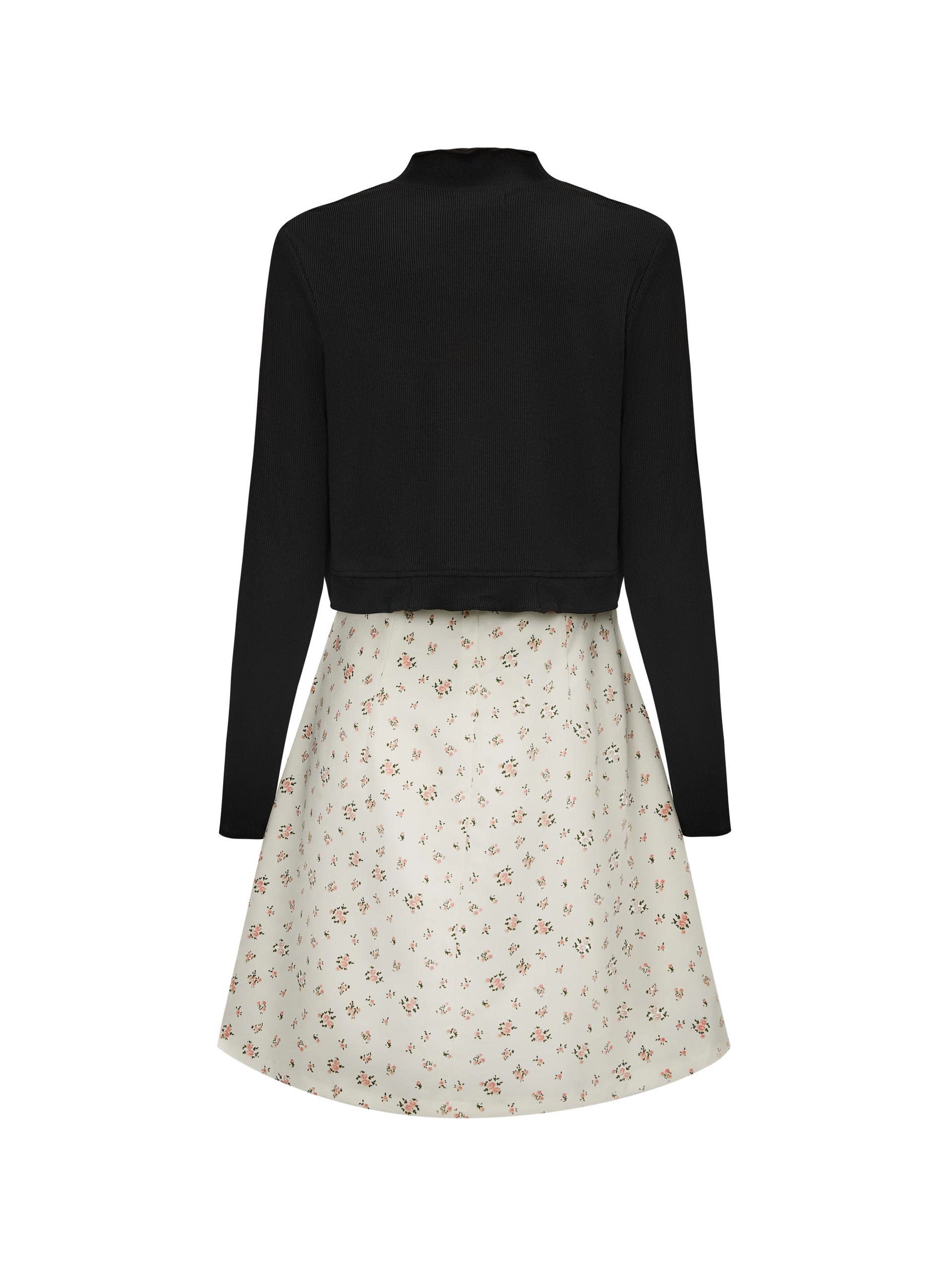 BIGSIZE NỮ - Sét đầm kiểu kèm áo khoác ngoài V-SET013_thumbnail_5