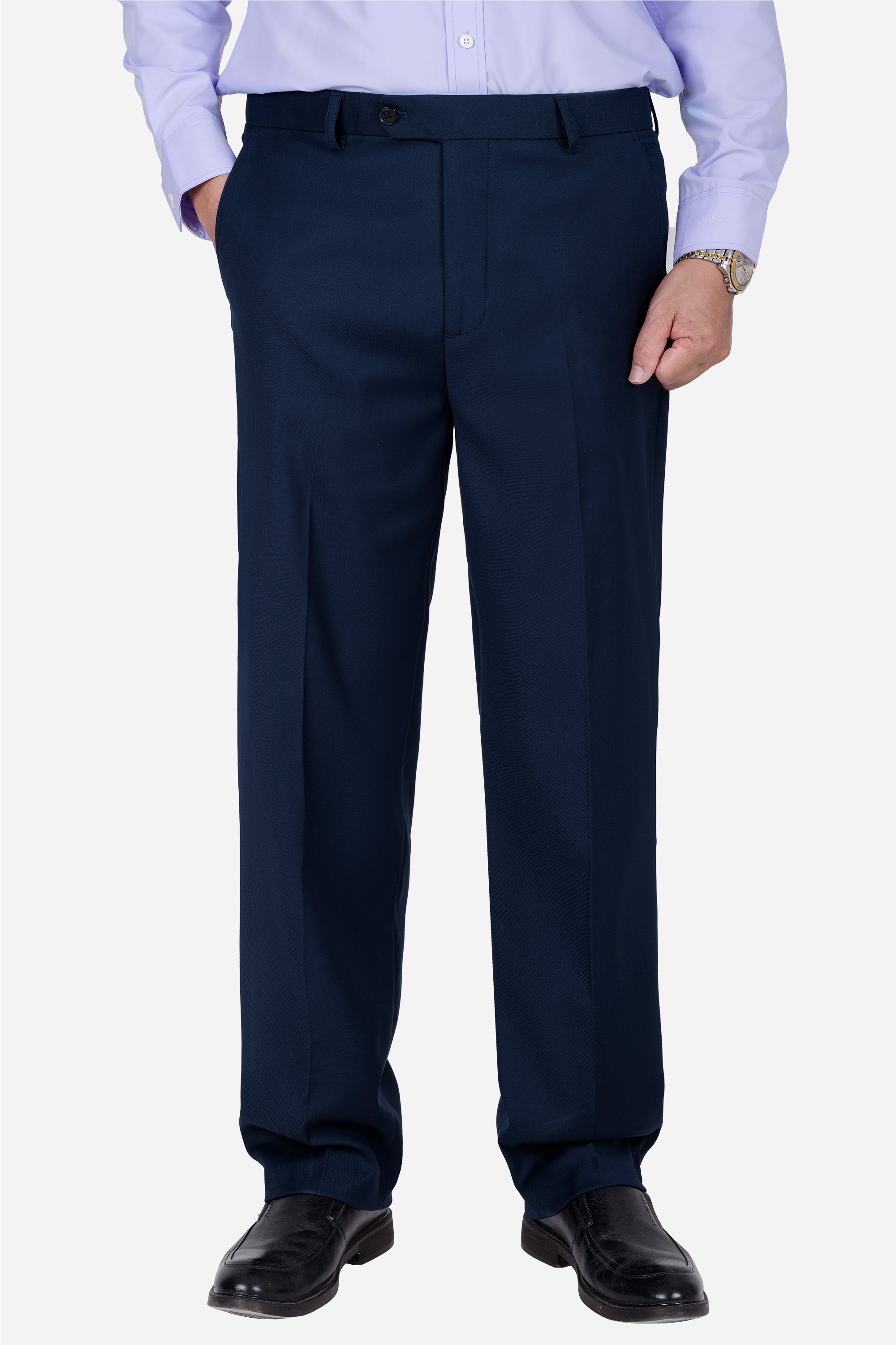 Quần Âu 0 Li Nam Trung Niên ANCHI Chất Liệu Tuytsi Siêu Nhẹ Phom Suông Ống Rộng_thumbnail_38